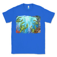 True Royal lobster background Classic Tee - BarkalooDesign