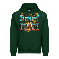 Forest Green show mom horse Urban Hoodie - RanaPortraitStore