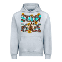 Heather Grey show mom horse Urban Hoodie - RanaPortraitStore