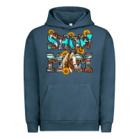Pigment Midnight Navy show mom horse Urban Hoodie - RanaPortraitStore