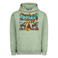Pigment Oil Green show mom horse Urban Hoodie - RanaPortraitStore