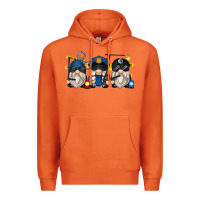 Carrot police gnomes Premium Hoodie - Zillion Design Studio