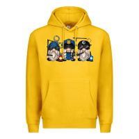 Lemon police gnomes Premium Hoodie - Zillion Design Studio