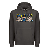 Smoke police gnomes Premium Hoodie - Zillion Design Studio
