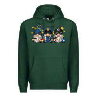 Sports Green police gnomes Premium Hoodie - Zillion Design Studio