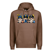 Chestnut police gnomes Premium Hoodie - Zillion Design Studio