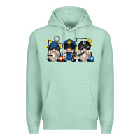 Seafoam police gnomes Premium Hoodie - Zillion Design Studio