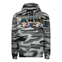 Slate Camo police gnomes Premium Hoodie - Zillion Design Studio