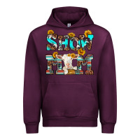 Mauve Wine show mom goat Urban Hoodie - RanaPortraitStore