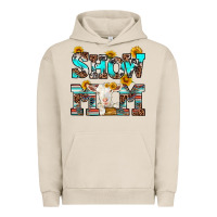 Pigment French Oak show mom goat Urban Hoodie - RanaPortraitStore