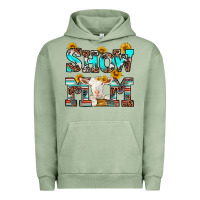 Pigment Oil Green show mom goat Urban Hoodie - RanaPortraitStore