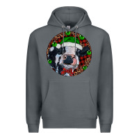 Rock Baby Cow Christmas Premium Hoodie - RanaPortraitStore
