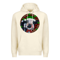 Sandshell Baby Cow Christmas Premium Hoodie - RanaPortraitStore