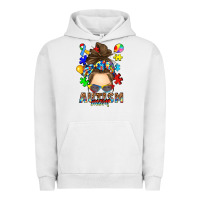 Pigment Lunar Rock messy bun autism mom Urban Hoodie - RanaPortraitStore