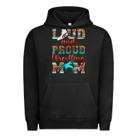 Pigment Black loud and proud wrestling mom Urban Hoodie - RanaPortraitStore