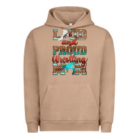 Pigment Burro loud and proud wrestling mom Urban Hoodie - RanaPortraitStore