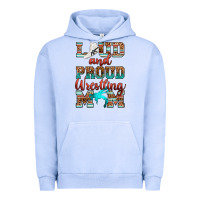 Pigment Grape Ice loud and proud wrestling mom Urban Hoodie - RanaPortraitStore