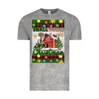 Cloud Rock Small Town Christmas Vintage Tee - Artiststas