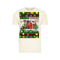 Vintage Arctic Small Town Christmas Vintage Tee - Artiststas