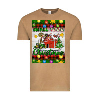 Vintage Camel Small Town Christmas Vintage Tee - Artiststas
