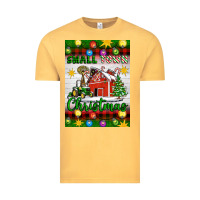 Vintage Mustard Small Town Christmas Vintage Tee - Artiststas