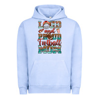 Pigment Grape Ice loud and proud football mom Urban Hoodie - RanaPortraitStore