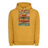 Pigment Peanut Butter loud and proud football mom Urban Hoodie - RanaPortraitStore