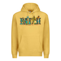 Antique Gold western faith Premium Hoodie - texasbilliewilder