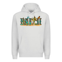 Dove Grey western faith Premium Hoodie - texasbilliewilder