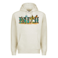 Oatmeal Heather western faith Premium Hoodie - texasbilliewilder