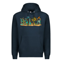 Navy western faith Premium Hoodie - texasbilliewilder