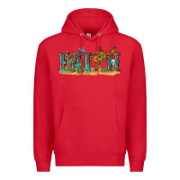 Red western faith Premium Hoodie - texasbilliewilder