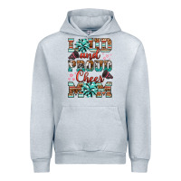 Heather Grey loud and proud cheer mom Urban Hoodie - RanaPortraitStore