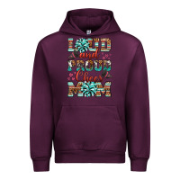 Mauve Wine loud and proud cheer mom Urban Hoodie - RanaPortraitStore