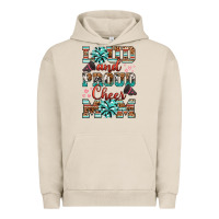 Pigment French Oak loud and proud cheer mom Urban Hoodie - RanaPortraitStore