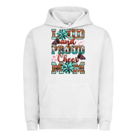 Pigment Lunar Rock loud and proud cheer mom Urban Hoodie - RanaPortraitStore