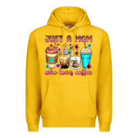 Lemon just a mom who loves coffee Premium Hoodie - Zillion Design Studio