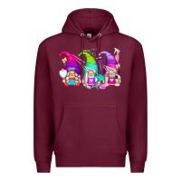 Burgundy hair styles gnomes Premium Hoodie - Zillion Design Studio
