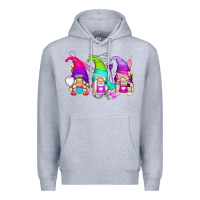 Heather Grey hair styles gnomes Premium Hoodie - Zillion Design Studio