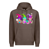 Coffee hair styles gnomes Premium Hoodie - Zillion Design Studio