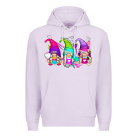 Lilac hair styles gnomes Premium Hoodie - Zillion Design Studio