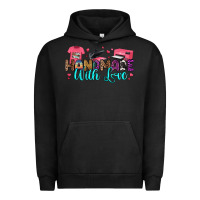 Pigment Black handmade with love Urban Hoodie - RanaPortraitStore