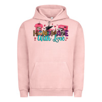 Pigment Salmon handmade with love Urban Hoodie - RanaPortraitStore