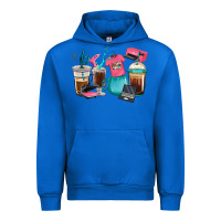 Cobalt crafting coffee cups Urban Hoodie - RanaPortraitStore
