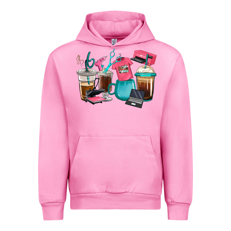 Crafting Coffee Cups Urban Hoodie by RanaPortraitStore | Teevron