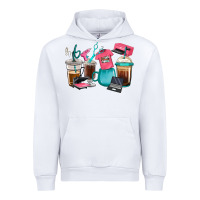 White crafting coffee cups Urban Hoodie - RanaPortraitStore
