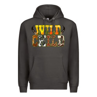 Smoke Western wild child Premium Hoodie - texasbilliewilder