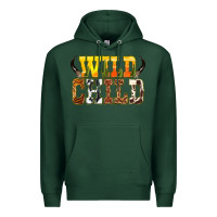 Sports Green Western wild child Premium Hoodie - texasbilliewilder