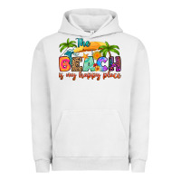 Pigment Lunar Rock the beach is my happy place Urban Hoodie - RanaPortraitStore