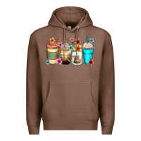 Chestnut flowers with coffee Premium Hoodie - Zillion Design Studio